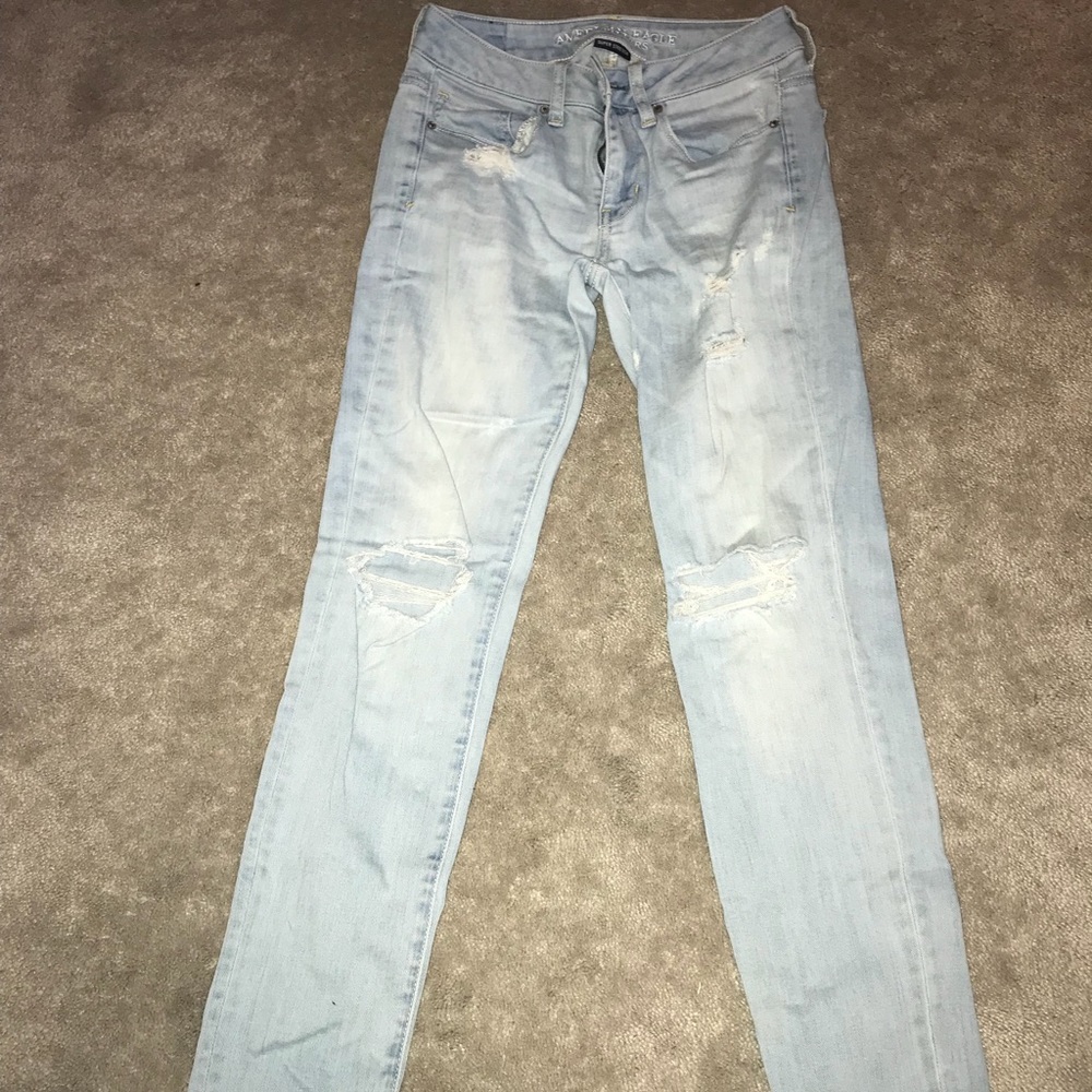 American eagle super stretch skinny jeans size 2
